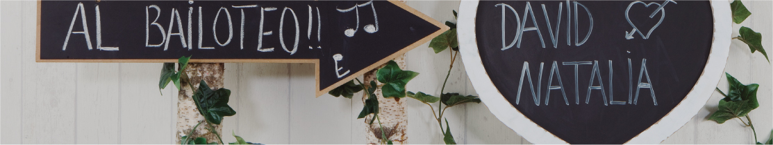 Carteles para bodas