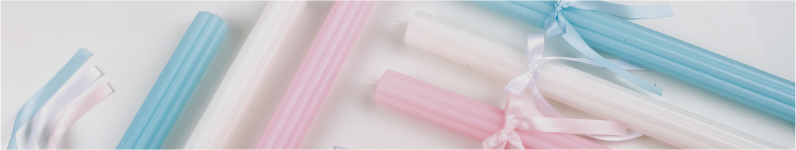 Velas y cirios para bautizos