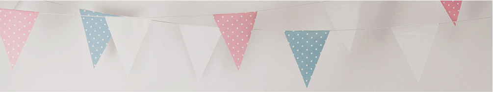 Guirnaldas para bautizos Guirnaldas para bautizos