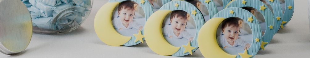 Portafotos y marcos para bautizos