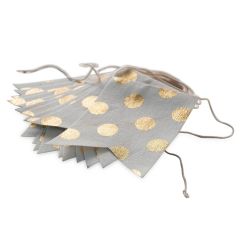 Guirnalda topos dorados 11x15cm 3metros