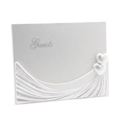 Libro de firmas corazones 23x19cm