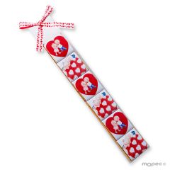 Estuche 6chocolatinas Pit & Pita San Valentín *