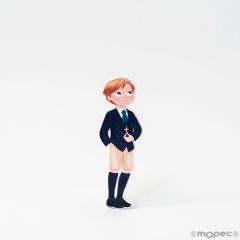 Figura 2D adhesiva Comunión niño pantalón corto 5,5cm.,min10