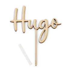 Cake topper 1 nombre 15cm. (altura) personalizado