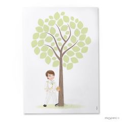 Lámina firmas comunión Almirante 29,5x42cm