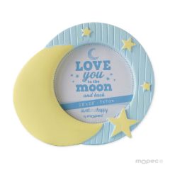 Marco fotos baby Luna y Estrellas P.GOLOSO