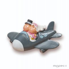 Pit-Pita avión  imán+anilla 7x5cm., min12