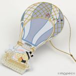 Pit & Pita globo metal imán+anilla 11,5cm, min.6