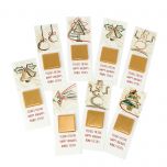 Punto libro Trazos F.Fiestas 3 idiomas 1choc. 5,2x15cm min.8