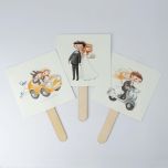 Abanico Pop & Fun boda surtido , min 24