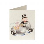 Tarjeta librito Pit&Pita sidecar, preciox100uds