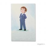 Estampa Comunión niño almirante azul precio x25u.min.25